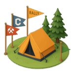 Meets and Rallies Rally Field