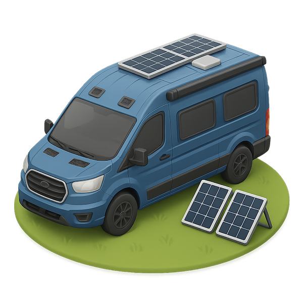 Meets and Rallies Off grid Campervan 600